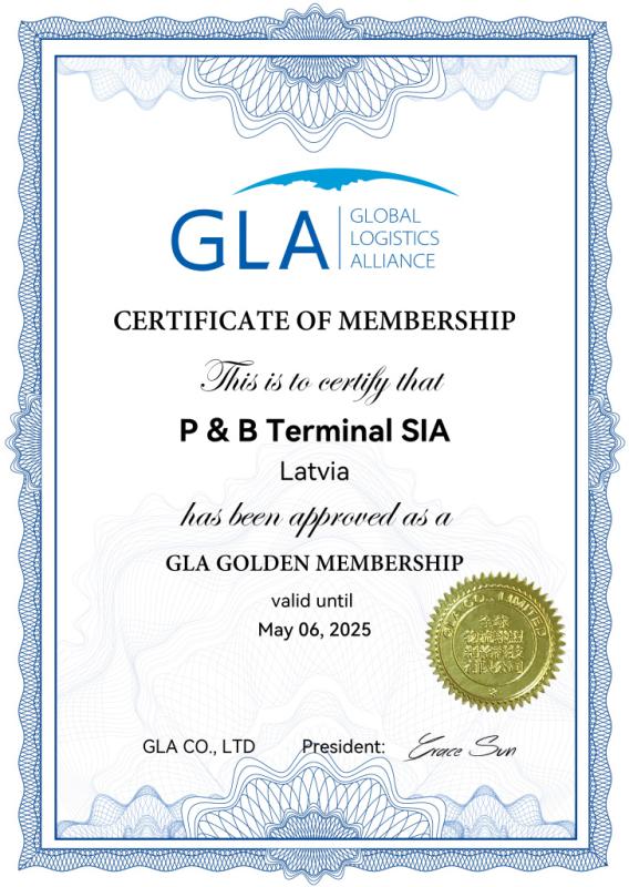 GLA sertificate